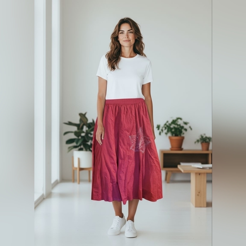 Styke and Co. Elegant Pink Women's Skirt Size Medium